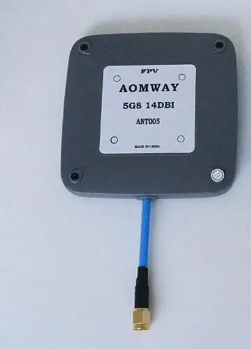 Aomway 5 8 ГГц 14dBi с высоким коэффициентом усиления Мини Панель антенна для FPV