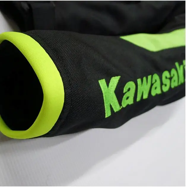 Kawasaki мотоцикл тяжелой промышленности поддержки платье/куртка/пальто/Оксфорд мотоциклетные куртки и брюки/ветер теплая одежда