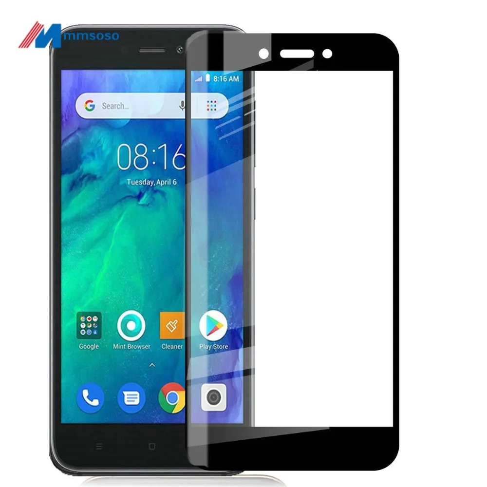 

Xiaomi Redmi Go Tempered Glass Full Cover 9H Protective film Screen Protector For Xiaomi Redmi Go Screen Protector Redmi Go