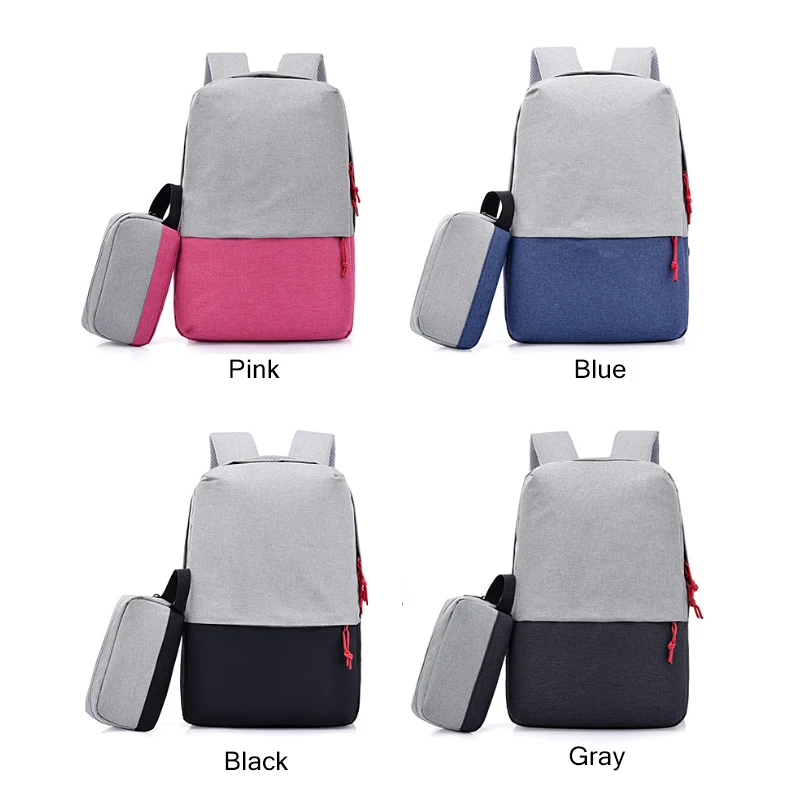 Hjphoebag Для женщин школьная сумка Мода высокое качество холста bagkpacks Дамы Твердые