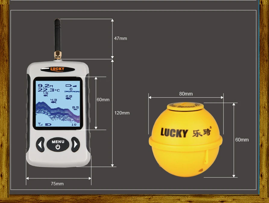 LUCKY FFW718 LA беспроводной эхолот для рыбалки lucky эхолот эхолот для рыбалки fish finder sonar for fishing эхолоты fishfinder эхолот беспроводной лаки lucky эхолоты для рыбалки от перезаряжаемого аккумулятора