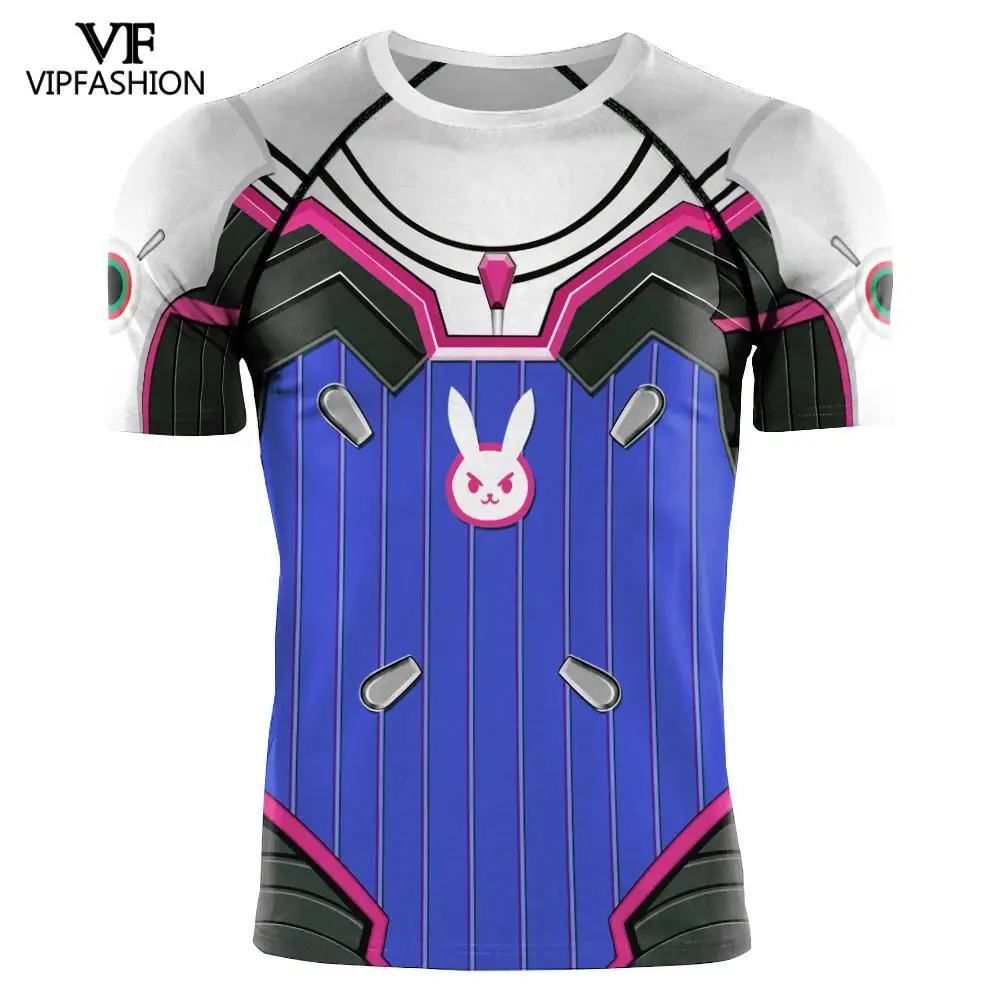 VIP Мода 2019 горячая Распродажа модные 3D с принтом &quotмультгерои&quot D.Va костюмы