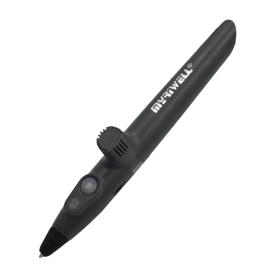 Новинка Myriwell 3D ручки для печати RP-200A USB низкотемпературная 3D Ручка с PCL материалом безопасная для детей рисование подарки - Цвет: Черный