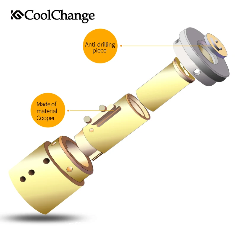Coolchange велосипедный замок для спорта на открытом воздухе Противоугонная