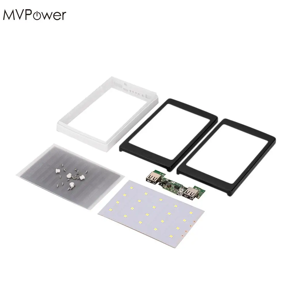 Портативное зарядное устройство MVPower с двумя usb портами светодиодная плата PCBA