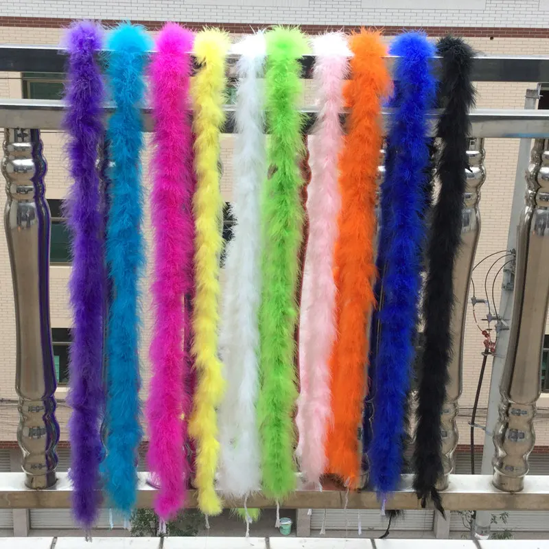Новый! Marabou Feather/1 шт. толстые разные цвета 2 метра | Дом и сад