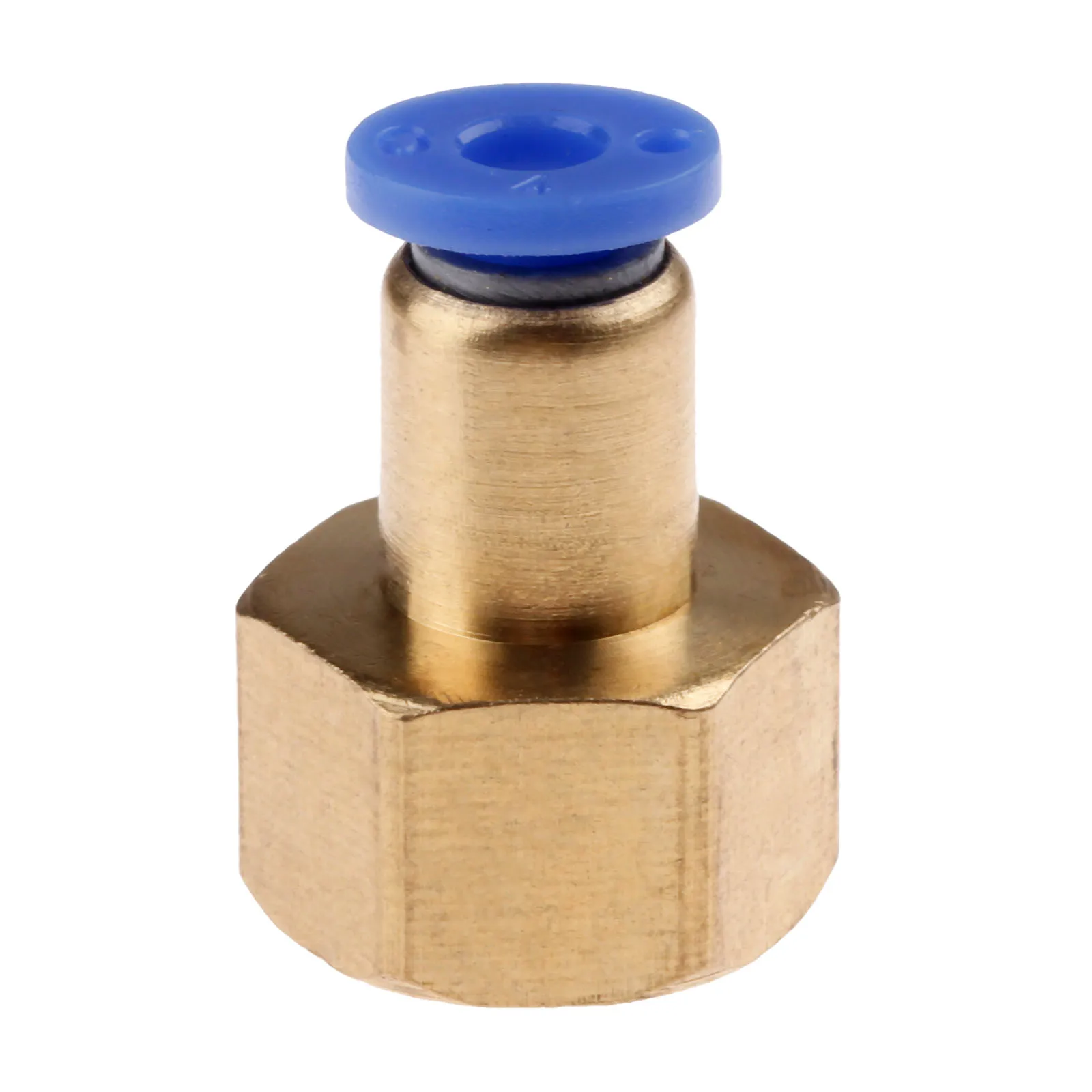 PCF4mm x02 M5'' 1/8 ''1/4'' 3/8 ''1/2'' внутренняя резьба OD 4 6 8 10 12 мм Пневматический соединитель прямой нажимной фитинг для соединения воздушных труб - Цвет: PCF4mm x02