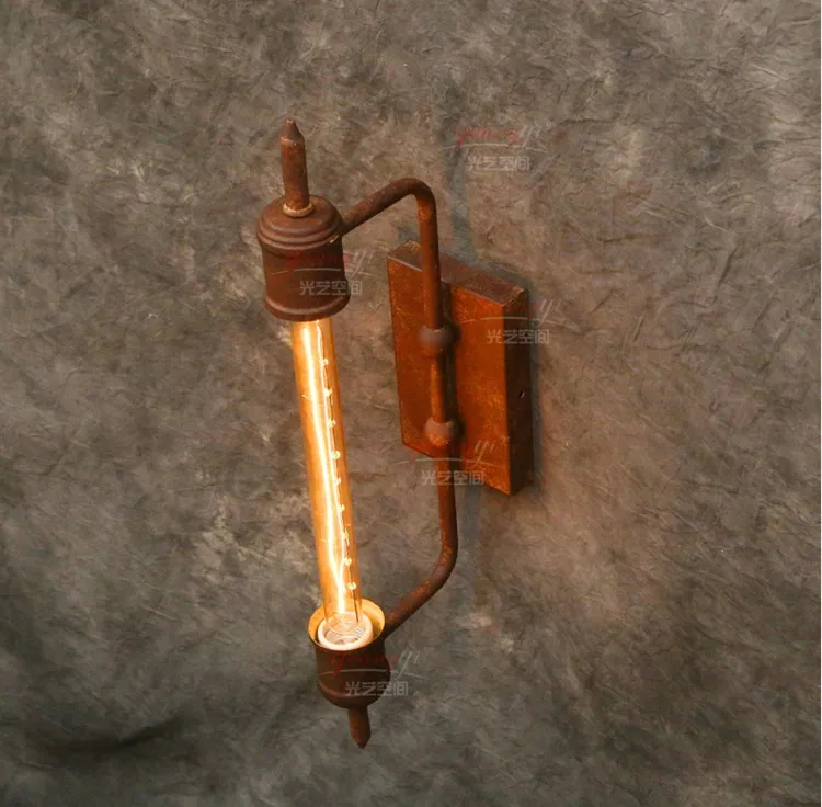 Настенный светильник Rh Лофт модная винтажная промышленная Паровая железная