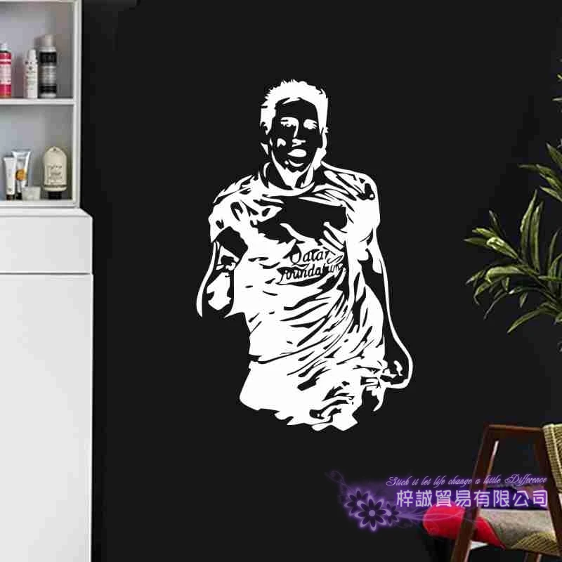 Lionel Messi наклейка для футболиста Спортивная футбольного автомобиля шлемы детской