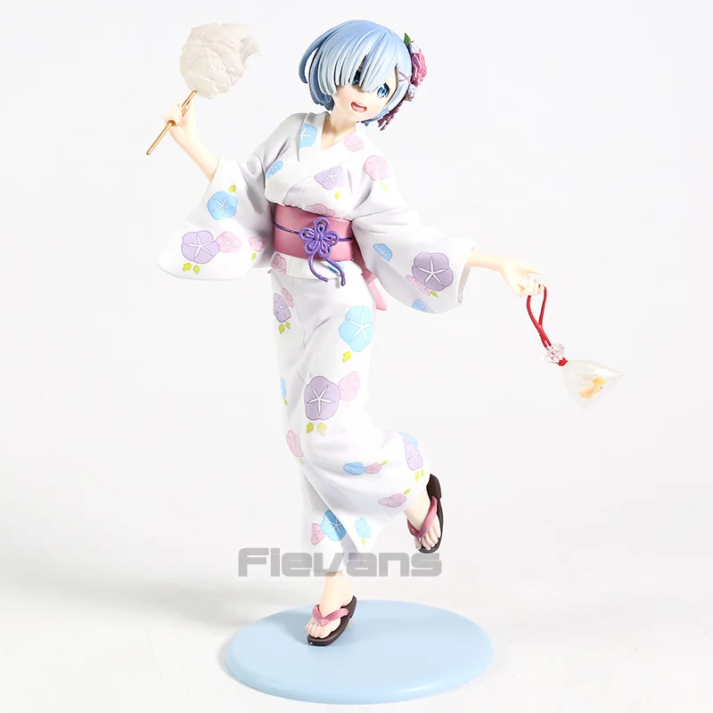 Re: начало жизни в другом мире от Zero Rem Yukata Ver. ПВХ фигурка аниме девушка Коллекция Модель игрушка кукла