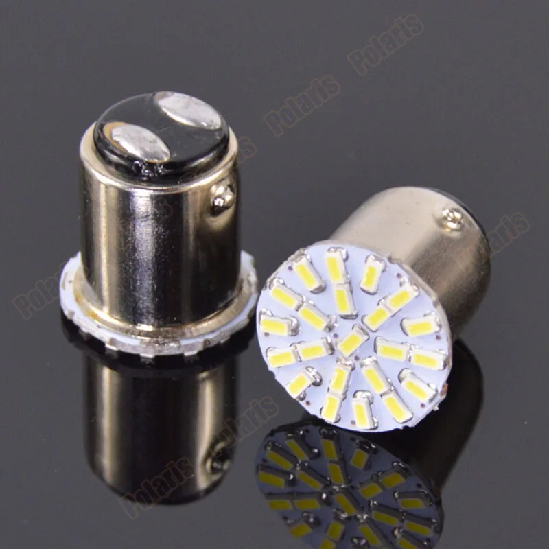 1 шт., супер яркий BAY15D P21/5 W 1157 22 светодиодный SMD Автомобильный задний боковой индикатор, парковочная лампа белого цвета 3014 DC12V
