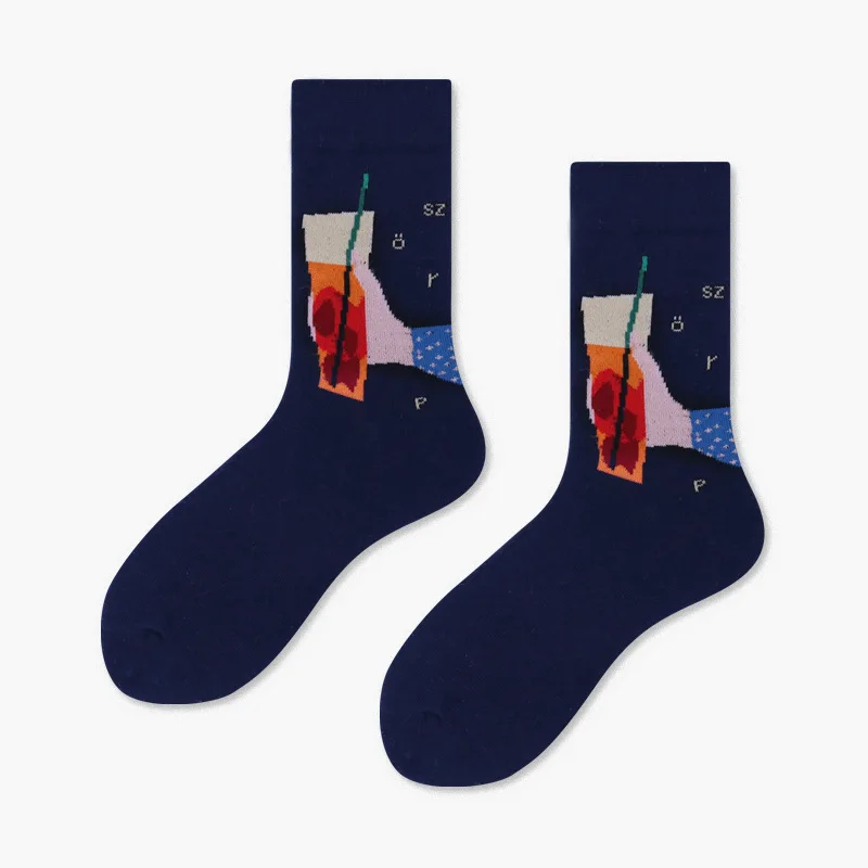 SP & CITY/хит продаж женские Носки с рисунком из мультфильма Ins Style хлопковые забавные