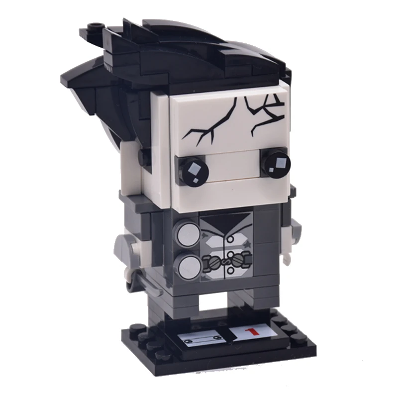 Brickheadz мини Legoings с эмблемами супергероев DC Мстители 4 Marvel 3 эндшпиль brick Heads