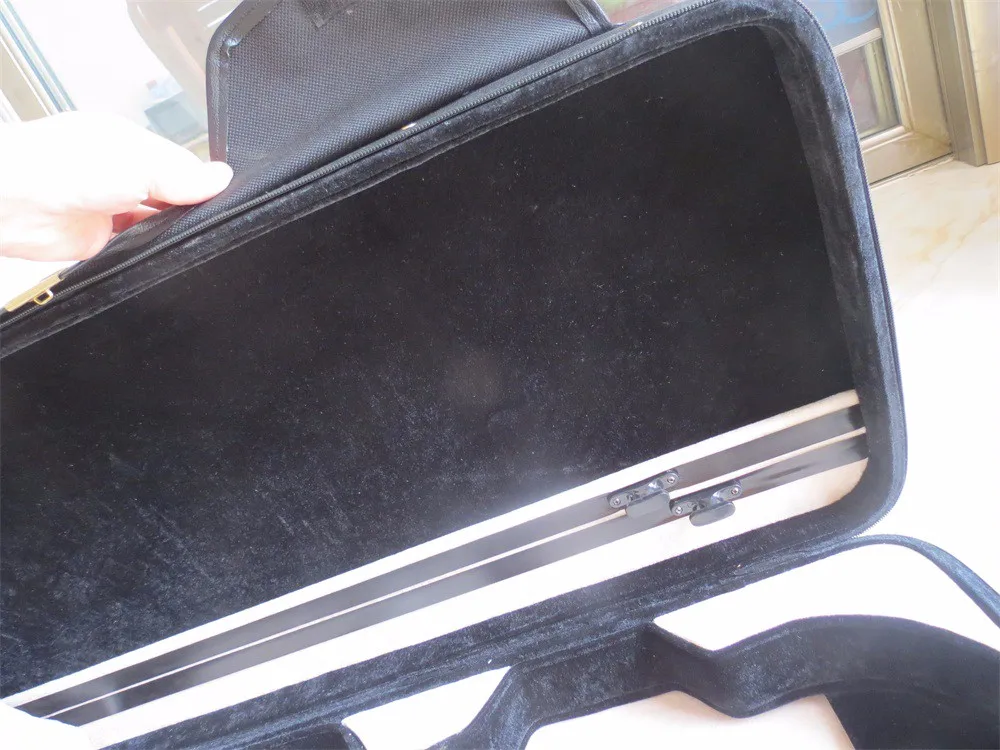 

Strong black double case of 2pcs violins