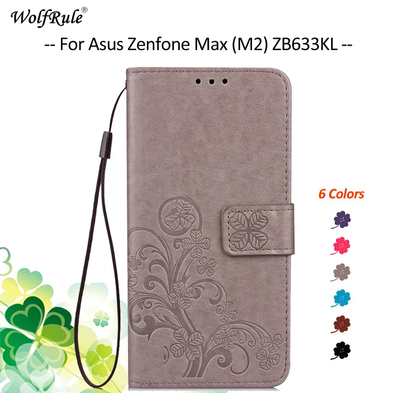 

Чехол для Asus Zenfone Max M2 ZB633KL, флип-чехол из искусственной кожи, чехол для телефона, чехол для Asus Zenfone Max M2 ZB633KL, чехол 6,26''