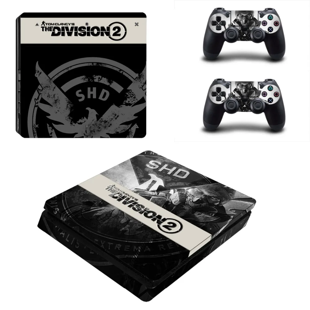 Тома Клэнси Отдел 2 PS4 тонкая кожа Стикеры для Игровые приставки 4 консоли и
