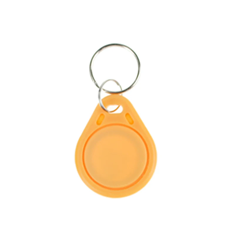 

100 шт. RFID-брелки 13,56 МГц брелки NFC-метки ISO14443A MF Classic ® 1k NFC контроль доступа жетон смарт-клавиатура шесть цветов