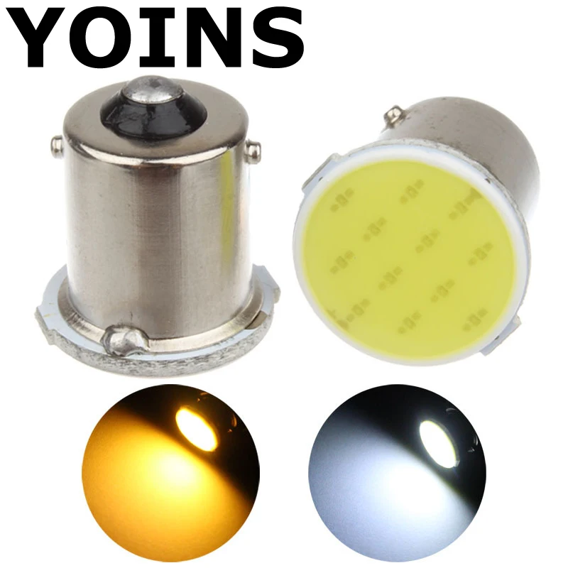 10x хит продаж cob led 12SMD 1156 ba15s 12В лампы RV трейлер грузовик интерьерный светильник