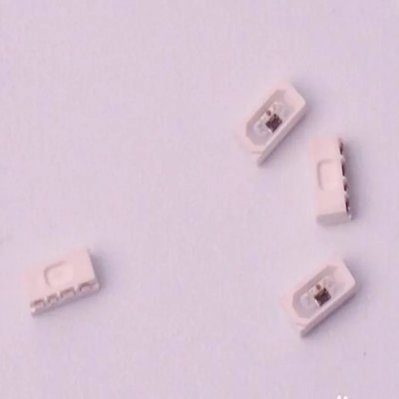 10-1500 шт. SK6812 4020 сторона WS2812B IC в светодиодный чип боковое освещение SMD 4020 RGB 4 полосы дисплей экран 5 В индивидуально адресуемый