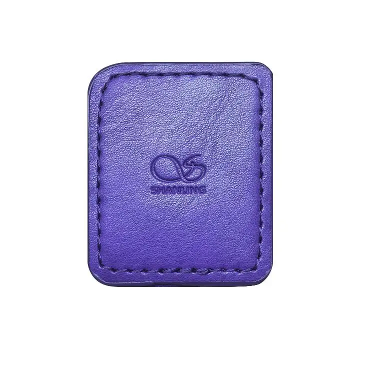 PURPLE Shanling M0 кожаный чехол для использования для Shanling M0 Mini DAP HIFI MP3 музыкальный плеер - Цвет: PURPLE