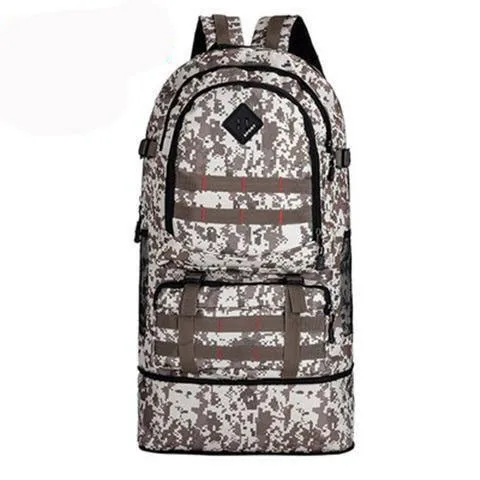 80L Man Large Capacity travel backpack Tactical Military Backpacks Packet Assault Outdoor Hiking Bags Camping Mountaineering Bag | Багаж и