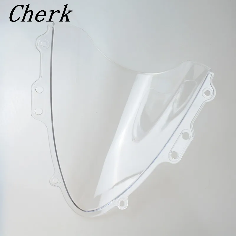 Ясно МОТОЦИКЛ ABS лобовое стекло обтекателя ветрового стекла двойной пузырь экран