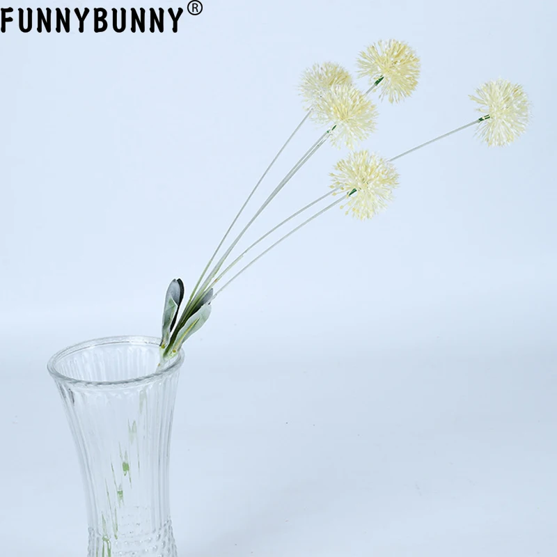 FUNNYBUNNY 1 шт. искусственные шелковые цветы Одуванчик цветочный свадебный букет