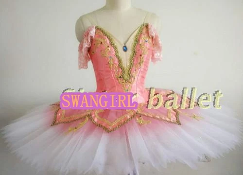 blue sleep beauty ballet tutu professional ballet costumes flower fairy classic ballet tutu pancake purpleSB0054