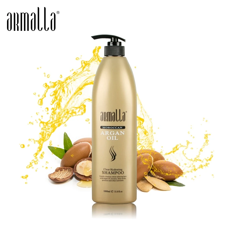 Armalla Moroccan Argan Oil 1000ml Professional Natural Dry Hair Shampoo Treatment Moisturizing Damage Product | Красота и здоровье