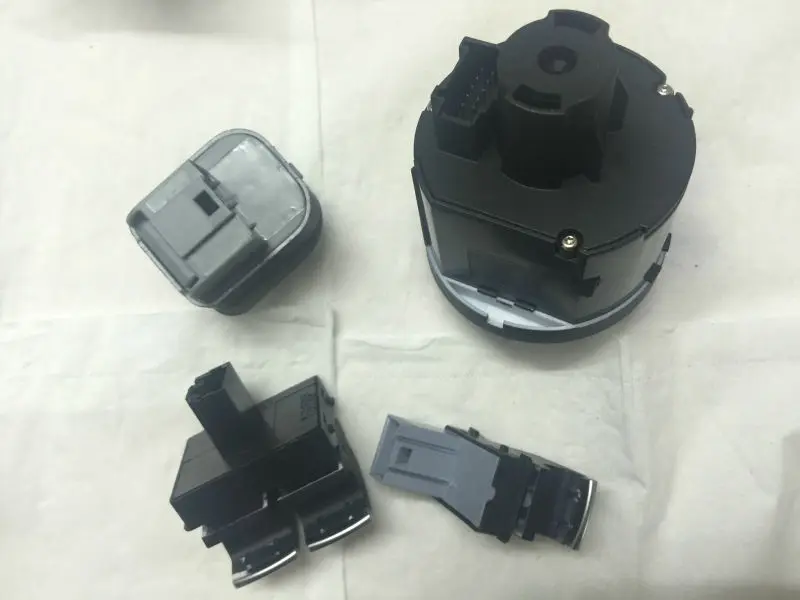 4/комплект хромированные фары окна зеркало кнопка переключения 5k3959857 5nd941431a 5nd959565a