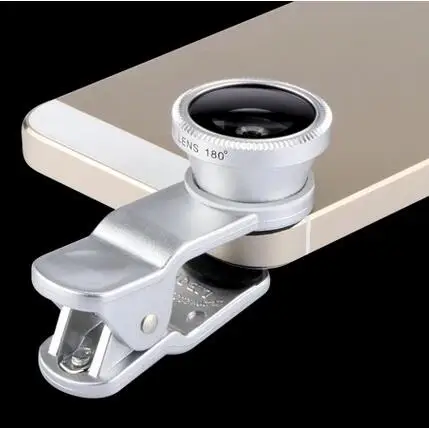 Умный фотообъектив для iphone мобильный телефон 5 6 6s Plus Samsung Note7 S7 S6 edge HTC Sony Clip + Fisheye Fish