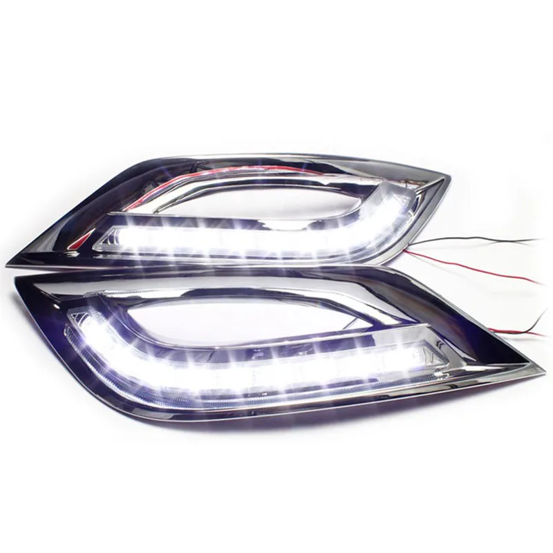 ROADOT дневные ходовые огни для Hyundai Sonata 2011 2012 2013 DRL светодиодный дневной свет с
