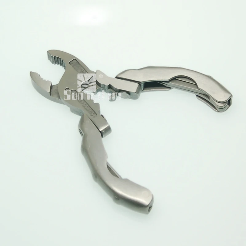 EDC портативный складной плоскогубцы отвертка открытый маленький мини