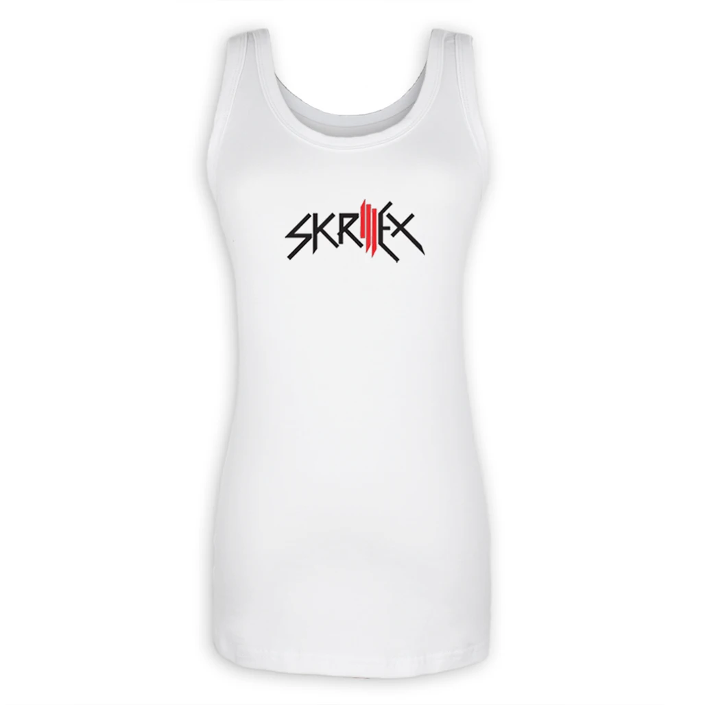 Футболки Skrillex с принтом DJ Fans Sonny John Moore Женская майка для бодибилдинга и фитнеса