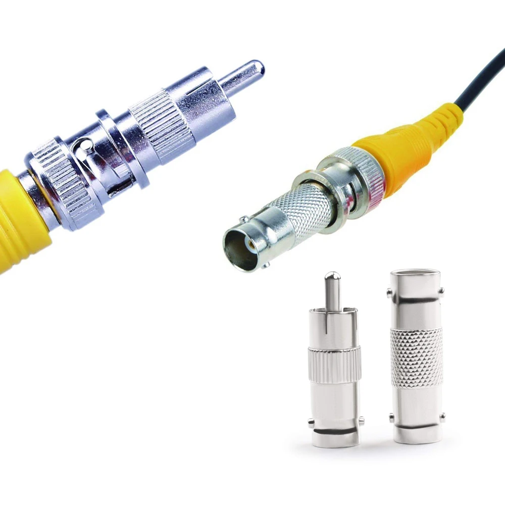 Tonton 30 м BNC RCA кабельная камера CCTV POE + коннектор постоянного тока Коаксиальный