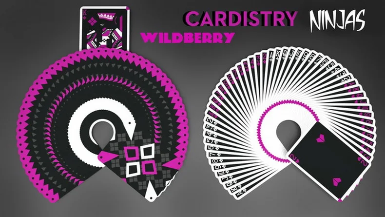1 шт. CARDISTRY NINJAS WILDBERRY игральные карты размер покера колода UPSCC пользовательская Ограниченная серия Запечатанный магический реквизит фокусы