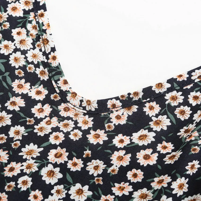 Женское платье на бретелях NIKOVE повседневное Свободное с v образным вырезом и