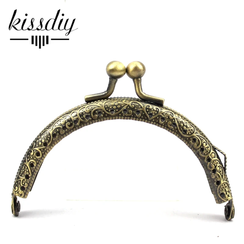 KISSDIY 20 шт./лот DIY 8 5 см элегантный пресс смешанный цвет металлический кошелек рамка