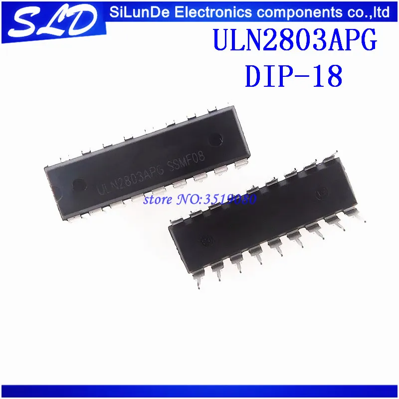 

ULN2803 ULN2803A ULN2803APG 2803 DIP18 100pcs/lot Free Shipping