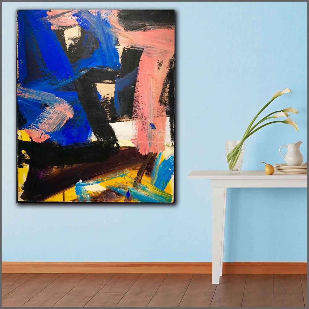 Настенные картины на холсте в провинции Франц клин картина для гостиной домашний