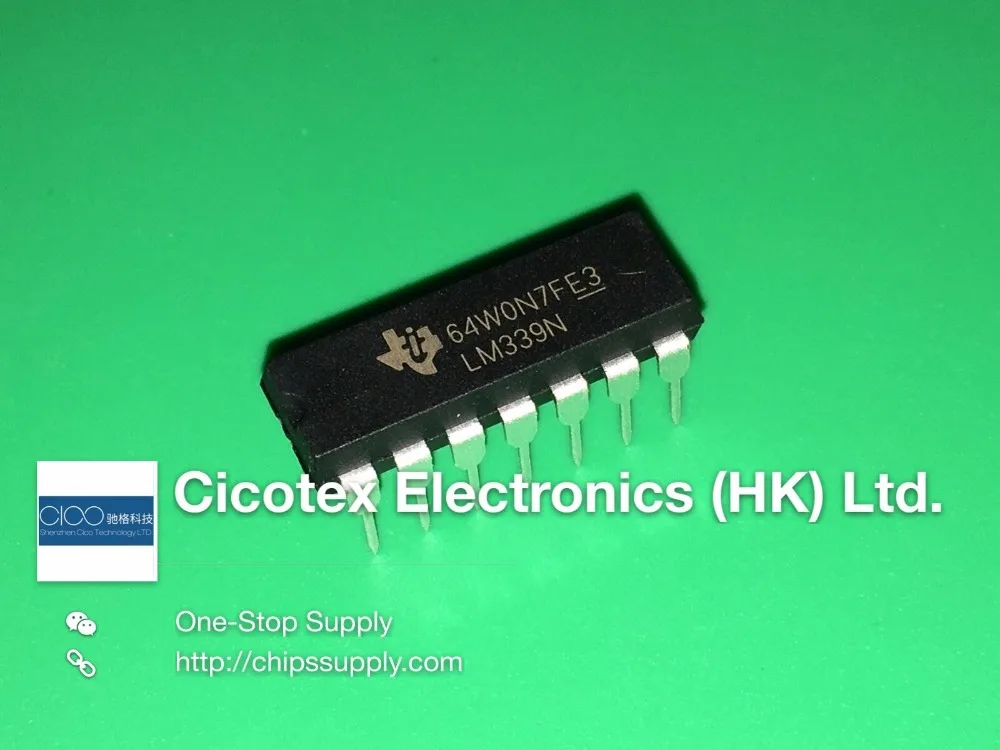 10pcs/lot LM339N DIP14 LM 339 N IC QUAD DIFF COMPARATOR 14-DIP LM339-N LM339AN | Обустройство дома