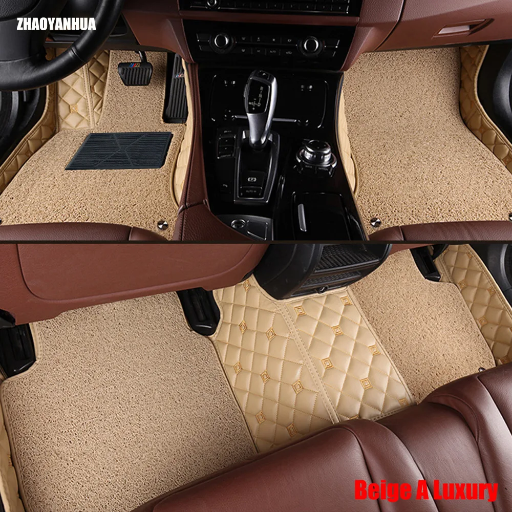 

ZHAOYANHUA Car floor mats for BMW 7 series G11 G12 730i 740i 750i 760i 730d 740d 730Li 740Li 750Li 760Li 6D car styling carpet