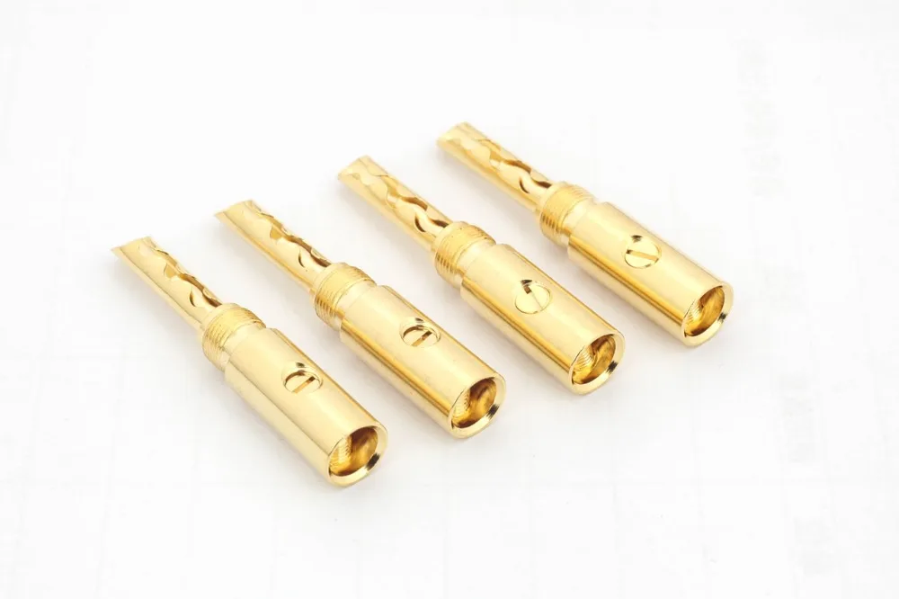 HiFi MPS Shark 0 6 колонка банановые штекеры разъем аудиоразъема из чистой меди 24K