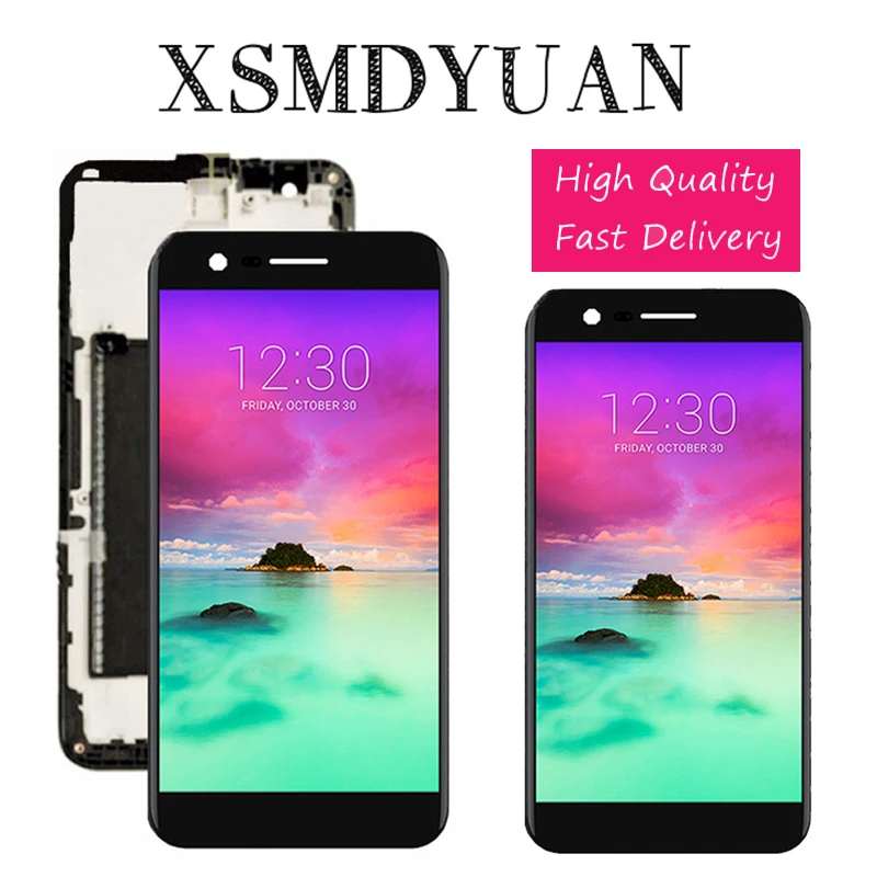 100% протестированный 5 3 дюймовый дисплей для LG K10 2017 M250 M250N M250E M250DS ЖК кодирующий