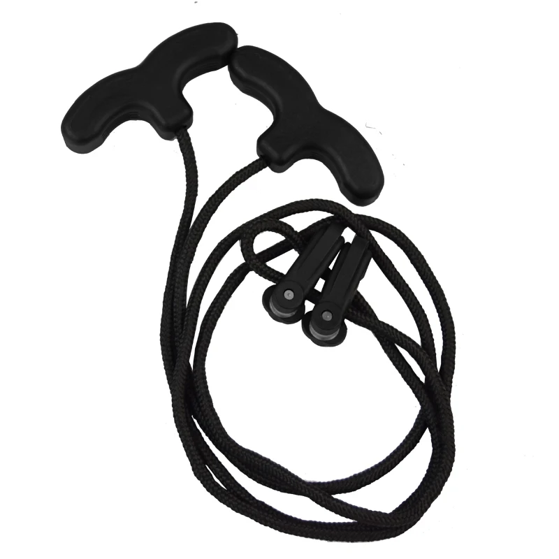 1 шт. арбалетный канат устройство для подъема шнура с двойной ручкой стрельба из