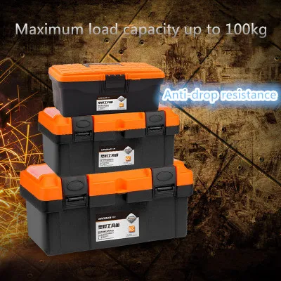 

Hardware Toolbox Plastic Household Repair Box Electrician Storage Box Multi-function Large Medium Art Box