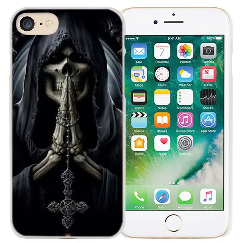 11 Чехол для iPhone XS Max XR X 10 7S 8 6 6S Plus 6+ 7+ 5S SE 5 4S 4 5 жесткий прозрачный чехол - Цвет: 11