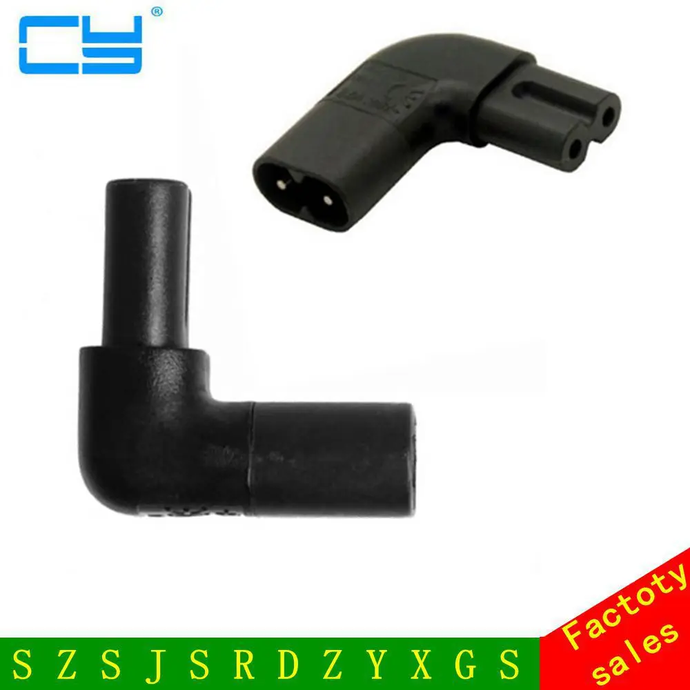 Figure 8 IEC 320 IEC320 iec C7 to C8 90 Degree Left & Right Angled AC Power Adapter Male Female Extension connector | Компьютеры и