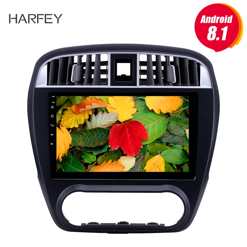 Harfey 10 1 дюймов Android 8 HD сенсорный экран автомобильный GPS радио для Nissan Sylphy 2009 с Bluetooth