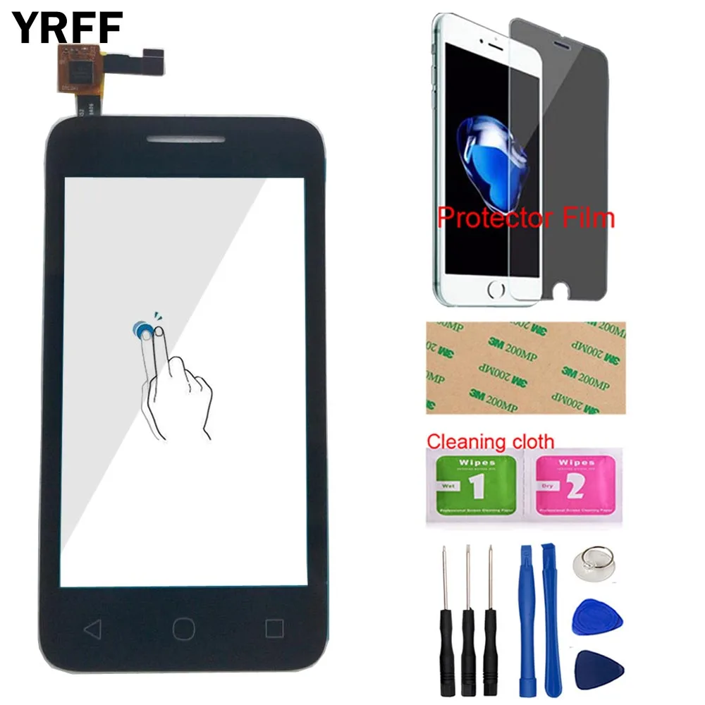 YRFF сенсорный экран для Alcatel one touch U3 4049D 4049 OT4049D OT 4049D 4049 сенсорный экран дигитайзер Сенсорная панель подарок